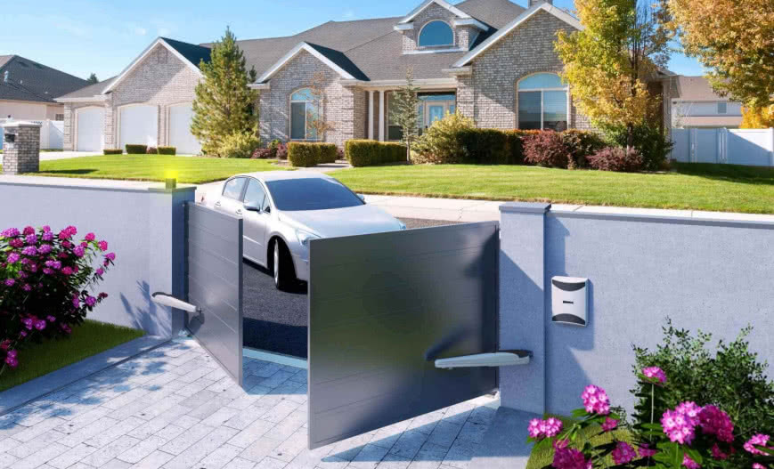 Brama dwuskrzydłowa – jaki napęd wybrać?