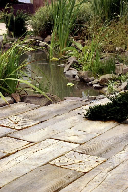 Płyty Drewno ogrodowe Realit