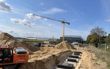 Początek inwestycji produkcyjno-magazynowych VENTS GROUP i grupy BLAUBERG w Niepruszewie