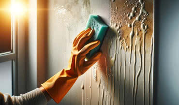 Domowe sposoby na czyszczenie ścian pomalowanych farbą lateksową