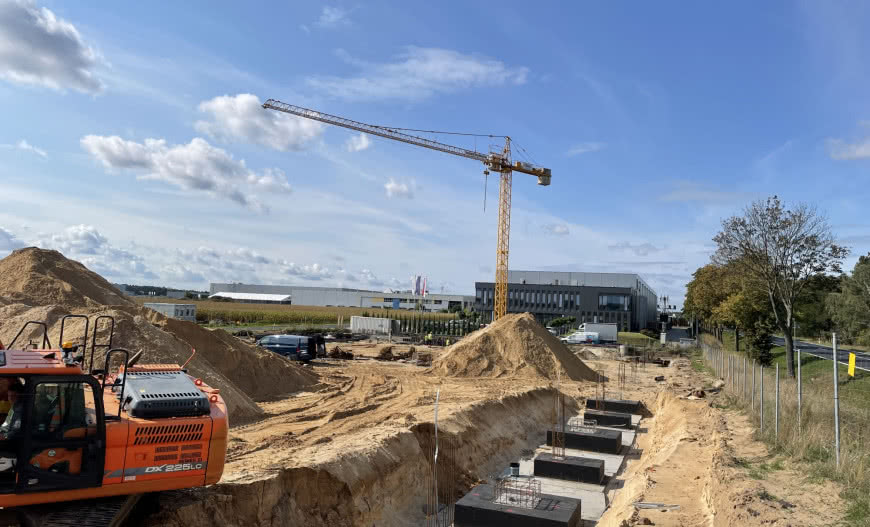 Początek inwestycji produkcyjno-magazynowych VENTS GROUP i grupy BLAUBERG w Niepruszewie