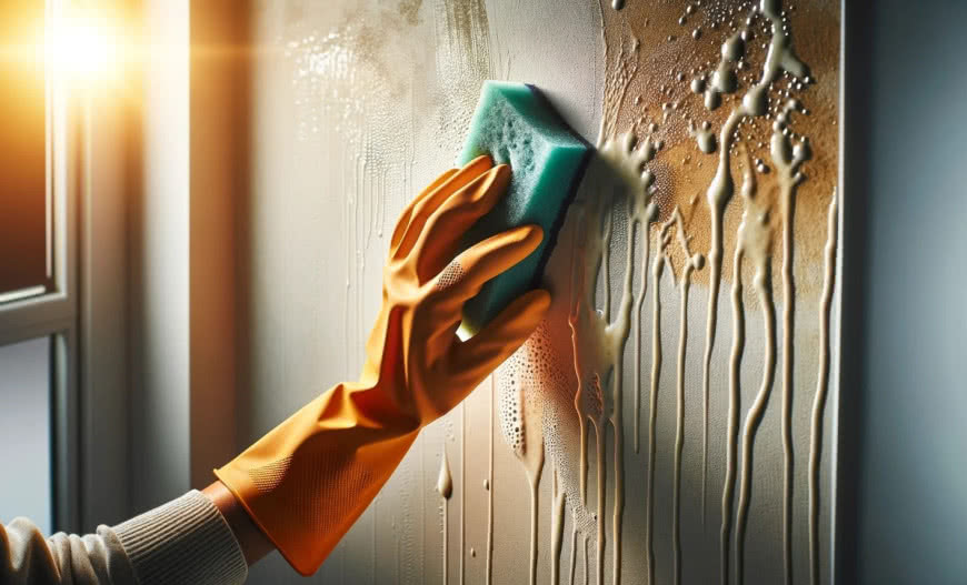 Domowe sposoby na czyszczenie ścian pomalowanych farbą lateksową