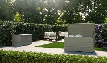 Metalowe skrzynie ogrodowe - idealne na taras i balkon!