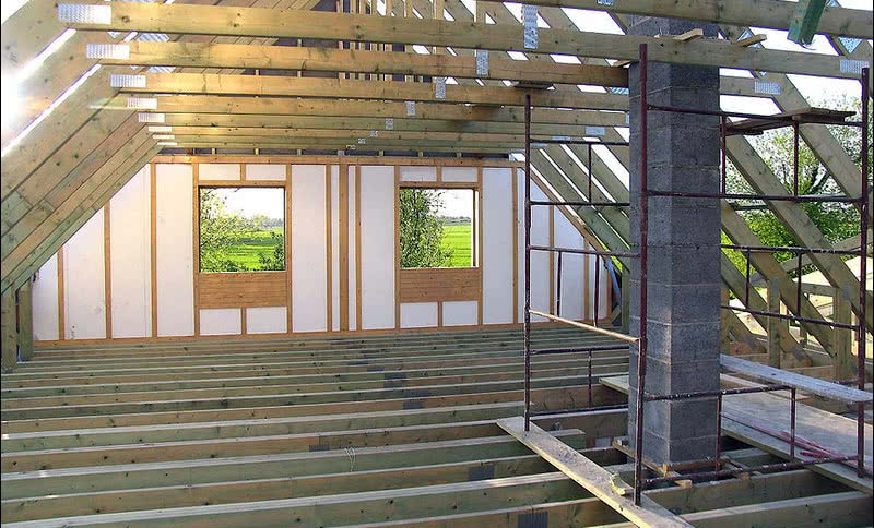 Prefabrykowane wiązary MiTek Industries w projektach pracowni "Studio Z500"