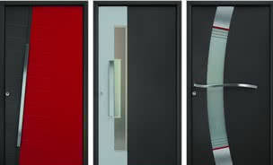 Nowe wzory aluminiowych drzwi zewnętrznych firmy Hörmann