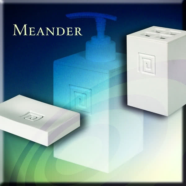 Akcesoria łazienkowe - kolekcja Meander