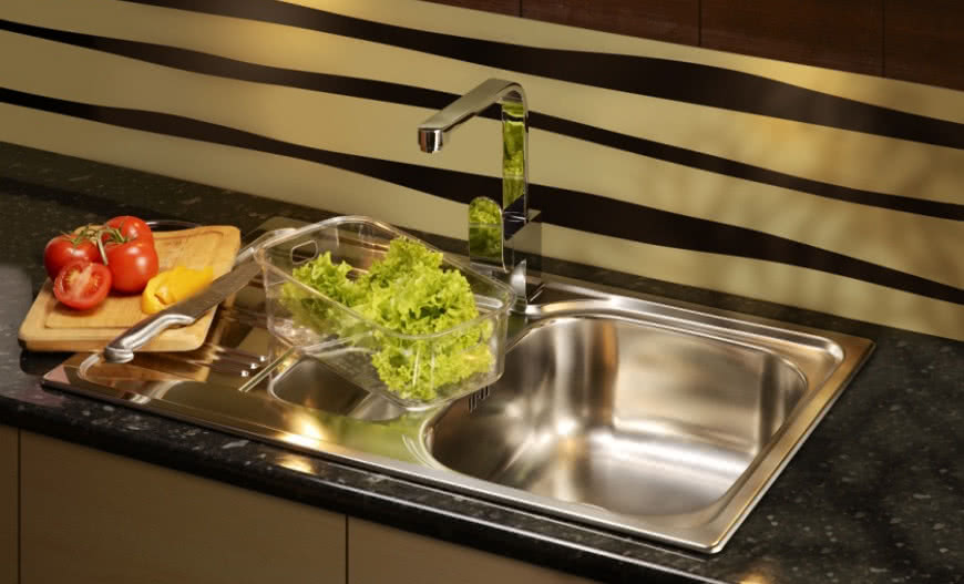 Produkty Deante pomagają oszczędzać wodę w kuchni