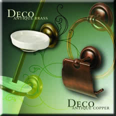 Akcesoria łazienkowe - kolekcja Deco