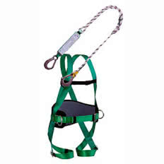 Zestaw bezpieczeństwa (szelki + amortyzator)