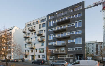 Drewno, beton i Fermacell w siedmiopiętrowych budynkach mieszkalnych