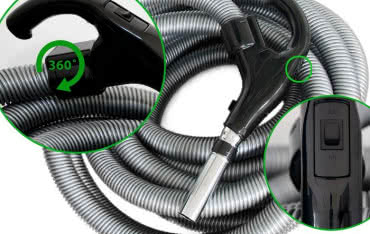 Zestaw sprzątający Vacu USM: funkcjonalny element centralnego odkurzacza