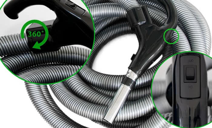 Zestaw sprzątający Vacu USM: funkcjonalny element centralnego odkurzacza