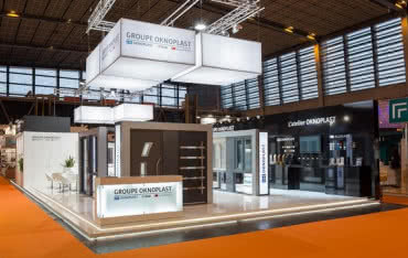 Stoisko grupy OKNOPLAST wyróżnione w konkursie Stoisko Roku