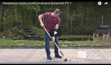 Renowacja koloru kostki brukowej Botament PF 1