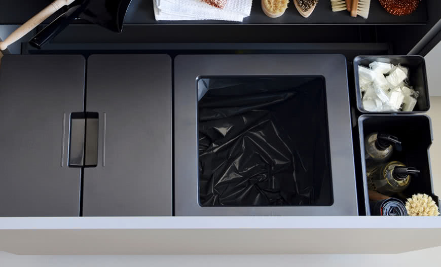 W jaki sposób odnowić strefę odpadów w kuchni?