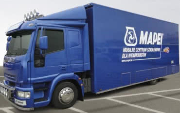 Mobilne centrum szkoleniowe MAPEI rozpoczęło cykl szkoleń