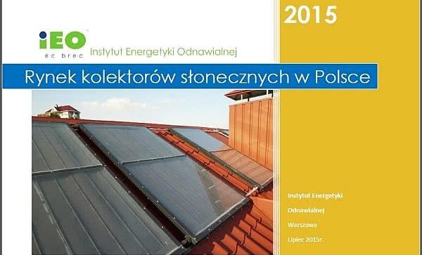 Rynek kolektorów słonecznych w Polsce 2015