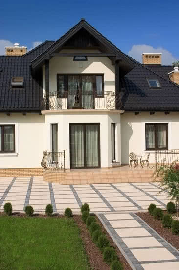 Corona Brillant - płyty tarasowe płukane