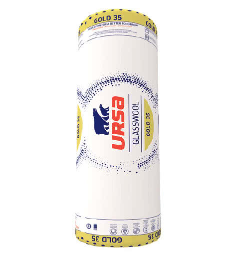 Mata izolacyjna z mineralnej wełny szklanej URSA GOLD 35