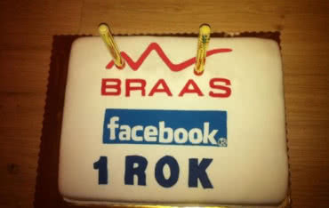 Marka Braas od roku obecna na Facebooku