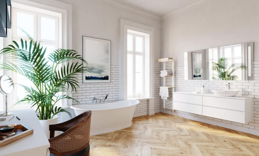 Wielootworowe baterie w nowoczesnych łazienkach 