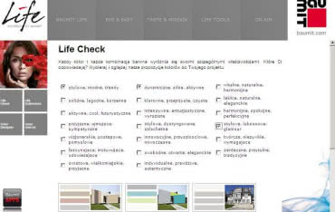 Baumit udostępnia narzędzia ułatwiające dobór kolorów