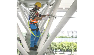 Metody asekuracji pracownika, przy pracy na wysokości