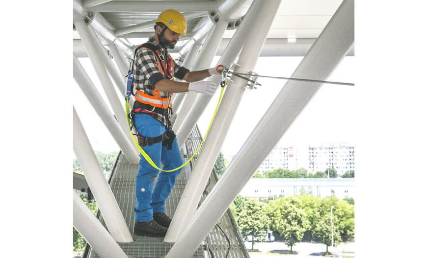 Metody asekuracji pracownika, przy pracy na wysokości 