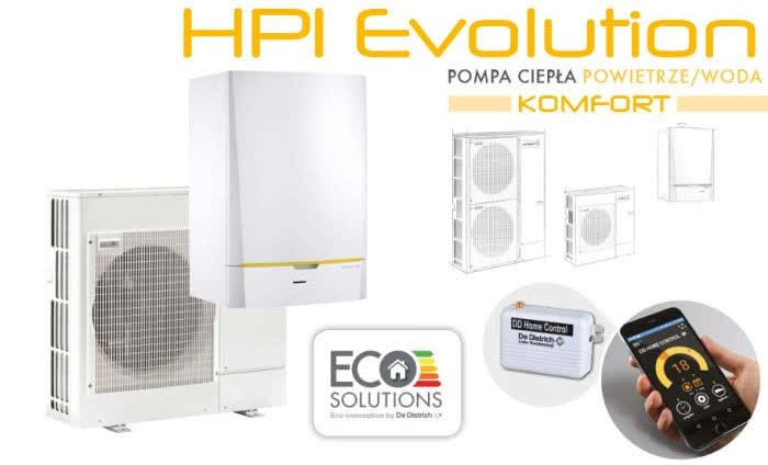 5 lat gwarancji na pompy ciepła marki De Dietrich