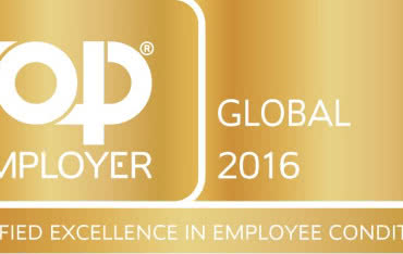 Firma Saint-Gobain wyróżniona certyfikatem "Top Employer Global 2016"