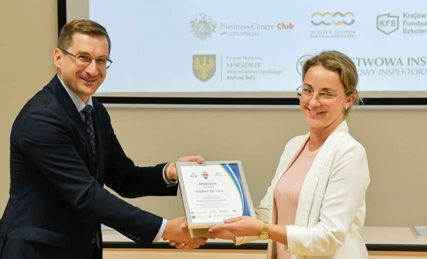 Filplast laureatem konkursu Opolska Firma Przyjazna Cudzoziemcom