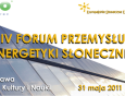IV Forum Przemysłu Energetyki Słonecznej
