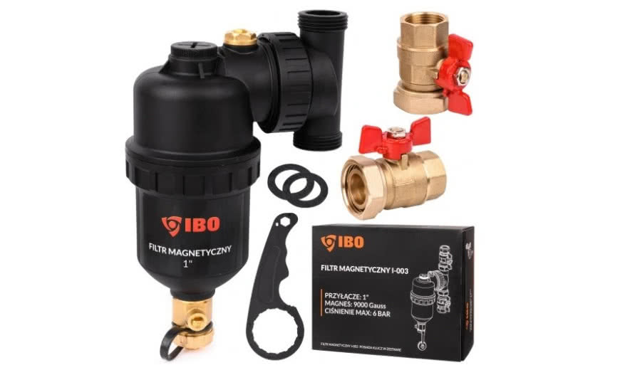 Koniec z korozją! Filtr magnetyczny I-003 IBO ratuje Twoją instalację