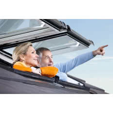 Wysokoosiowe okno dachowe Designo R7