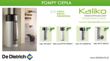 Pompy ciepła De Dietrich 2017 - odnawialne źródła energii