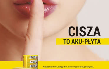 Cisza to ISOVER! Kampania reklamowa Aku-Płyty