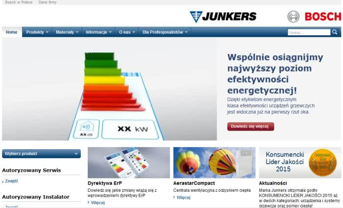 Nowa odsłona marki Junkers