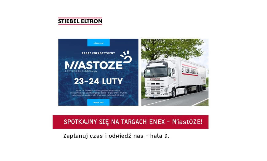 Stiebel Eltron zaprasza na Innovation TOUR 2022