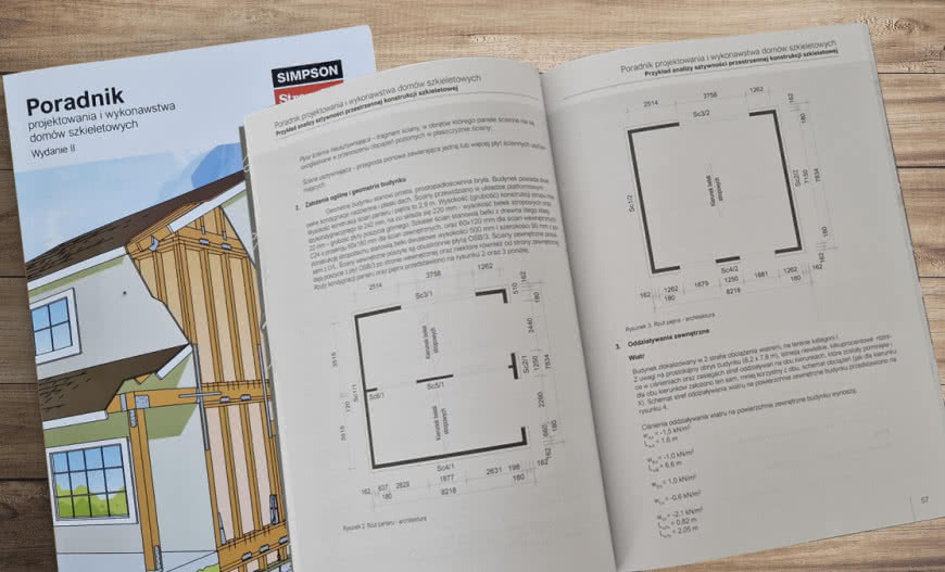 Simpson Strong-Tie prezentuje "Poradnik projektowania i wykonawstwa domów szkieletowych"