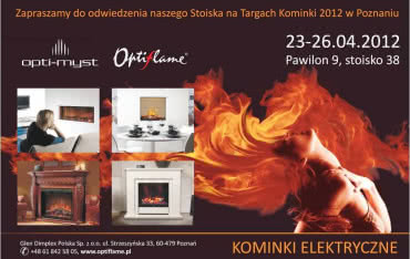 Międzynarodowe Targi Kominki z marką Optiflame