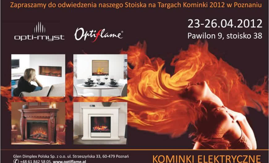 Międzynarodowe Targi Kominki z marką Optiflame