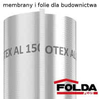 Folia paroizolacyjna STROTEX AL 150 - 1,5m x 50m