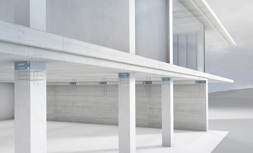 Mostki cieplne w ścianach i słupach? Schöck Sconnex® rozwiązuje ten problem