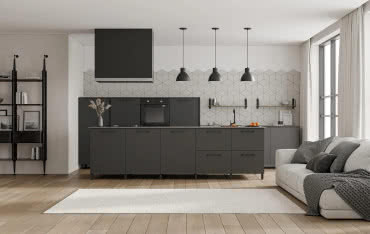Antracyt – kolor, który dodaje wnętrzom charakteru