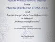 Phoenix Distribution LTD Sp. z o.o. Poznańskim Liderem Przedsiębiorczości jako Mikroprzedsiębiorstwo
