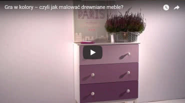 Nowy wygląd drewnianej komody