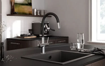 Bateria kuchenna FILTRATA – filtrowana woda bez dodatkowych kraników