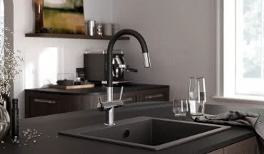 Bateria kuchenna FILTRATA – filtrowana woda bez dodatkowych kraników