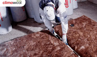 Cięcie mineralnej wełny szklanej