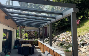 System aluminiowych zadaszeń Terassendach